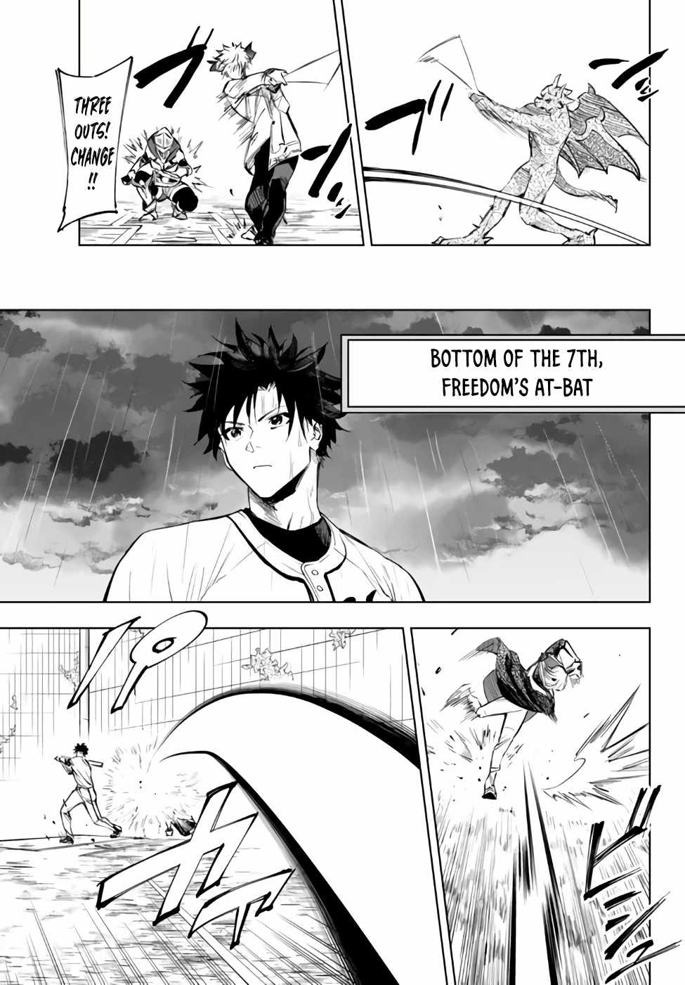 In Another World where Baseball is War, a High School Ace Player will Save a Weak Nation Chapter 34.1 15